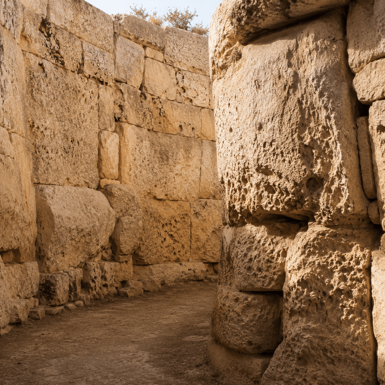 stone walls Gozo