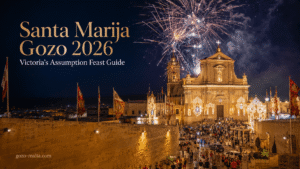 Santa Marija feast at the Cathedral of the Assumption in Victoria Gozo during the 2026 celebrations
